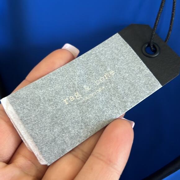 NWT Rag & Bone Zip One Piece Swimsuit Cobalt Blue W294T14JK Medium - Picture 8 of 12